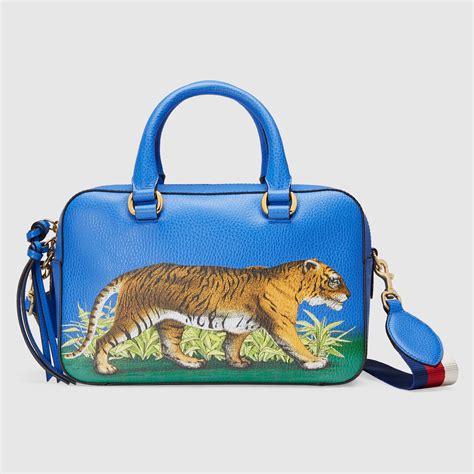 gucci small shoulder bag with tiger
